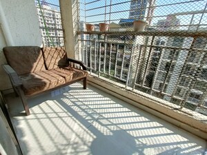 Balcony in 2 BHK Apartment at Om Prabhu Manohar CHS, Seawoods Sector 50 – for Rent