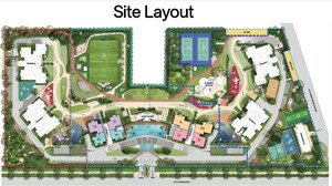 Master Plan in 3 BHK Apartment at Ashiana Aaroham, Sector 80 – for Sale