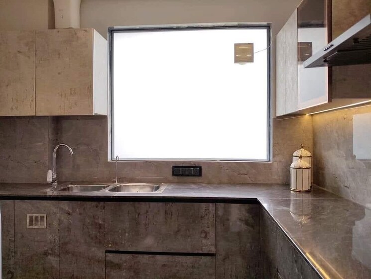 Kitchen, freedom fighters enclave 2 Bedroom 950 Sq.Ft. Apartment In Freedom Fighters Enclave Delhi 9623670