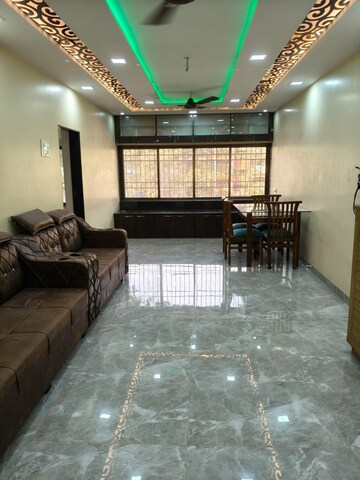 Living Room in 4 BHK Apartment at Sahyog Apartments Nerul, Nerul – for Rent