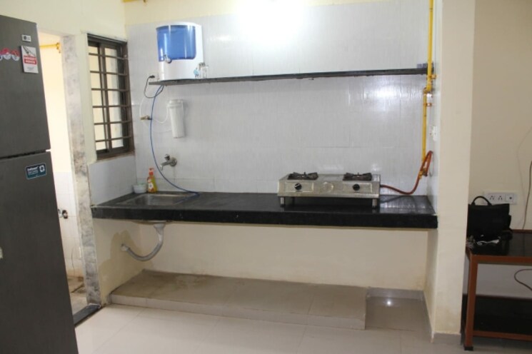 Kitchen, vaishnodevi circle 2 Bedroom 1230 Sq.Ft. Apartment In Vaishnodevi Circle Ahmedabad 9623713