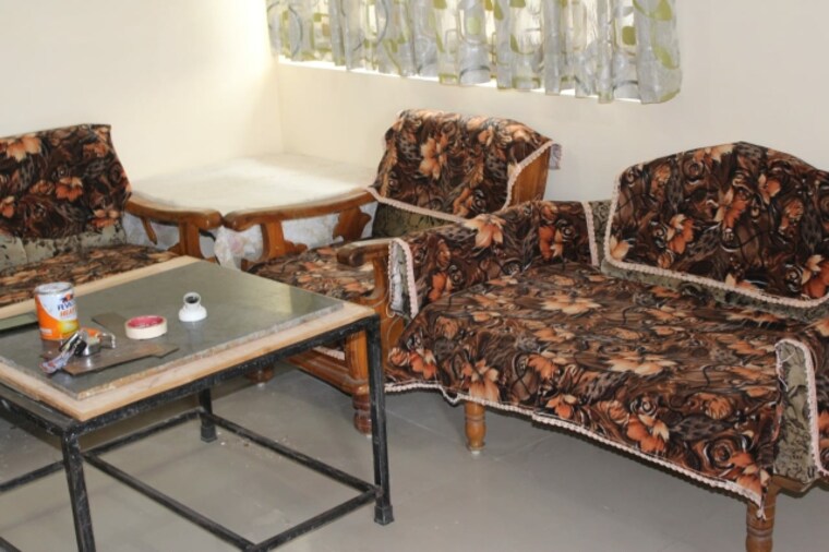 Living Room, vaishnodevi circle 2 Bedroom 1230 Sq.Ft. Apartment In Vaishnodevi Circle Ahmedabad 9623713