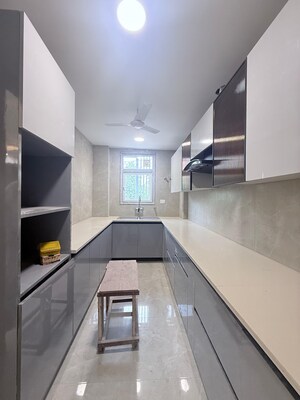 Kitchen in 3 BHK Builder Floor at Sector 56 – for Rent
