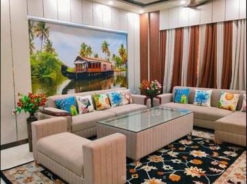 Living Room in 6+ BHK Independent House at Crossing Republic – for Sale