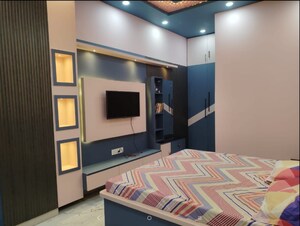 Bedroom in 6+ BHK Independent House at Crossing Republic – for Sale