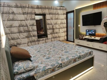 Bedroom in 6+ BHK Independent House at Crossing Republic – for Sale