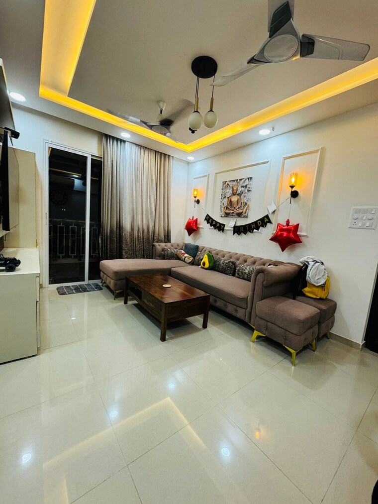 Living Room, puranik-city-reserva 2 Bedroom 630 Sq.Ft. Apartment In Ghodbunder Road Thane 9623801