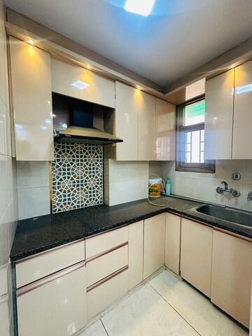 Kitchen in 2 BHK Builder Floor at Dwarka Mor – for Rent