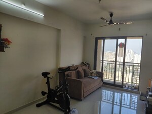 Living Room in 2 BHK Apartment at KM Horizon Exotica, Haware City – for Rent