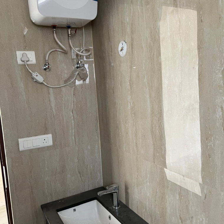 Bathroom, opportune-crystal-mayberry 3 Bedroom 1361 Sq.Ft. Apartment In Malesemau Lucknow 9623840