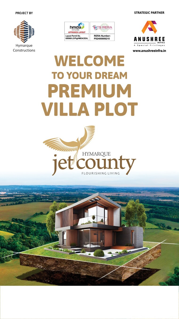 Exterior View, hymarque-jet-county  183 Sq.Yd. Plot In Baghmankhal Hyderabad 9623833