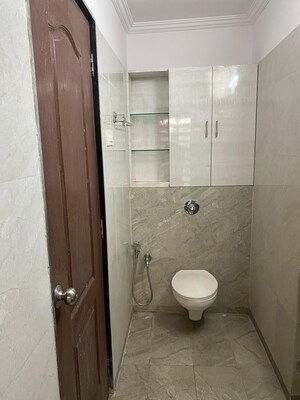 Bathroom in 3 BHK Apartment at Lodha Splendora, Ghodbunder Road – for Rent
