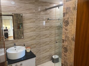 Bathroom in 3 BHK Apartment at Ardee City Palm Grove Heights, Sector 52 – for Rent