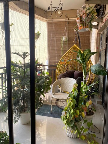 Balcony in 3 BHK Apartment at Ardee City Palm Grove Heights, Sector 52 – for Rent