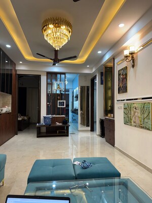 Living Room in 2 BHK Apartment at M3M Marina, Sector 68 – for Sale