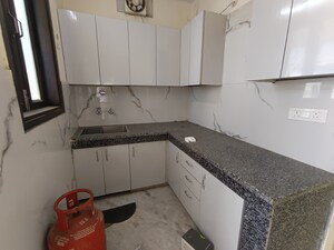 Kitchen in 3 BHK Builder Floor at Malviya Nagar – for Rent