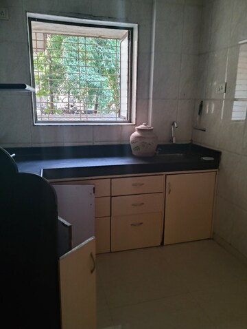 Kitchen in 1 BHK Apartment at Sudhir Tower, Mulund West – for Rent