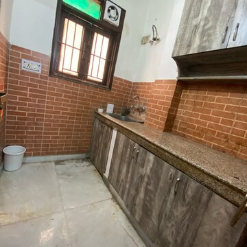 Kitchen in 2 BHK Builder Floor at Chattarpur – for Rent