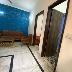 Living Room in 2 BHK Builder Floor at Chattarpur – for Rent