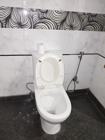 Bathroom in 3 BHK Apartment at Shivalik Colony – for Rent