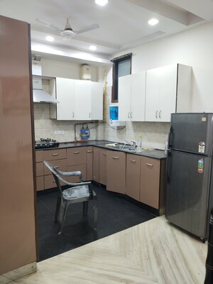 Kitchen in 3 BHK Apartment at Shivalik Colony – for Rent