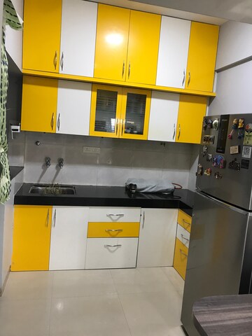 Kitchen in 2 BHK Apartment at Ayaan Society , Wagholi – for Rent