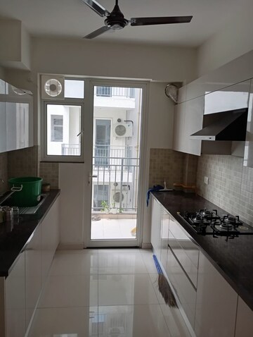 Kitchen in 3 BHK Apartment at Godrej Woods, Sector 43 – for Rent