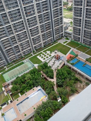 Balcony in 3 BHK Apartment at Godrej Woods, Sector 43 – for Rent