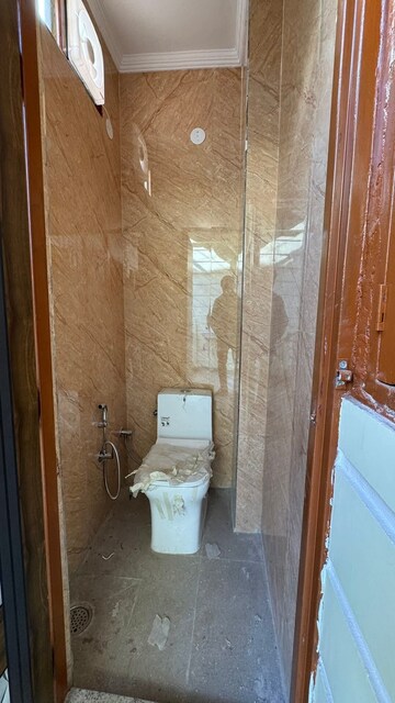 Bathroom in 2 BHK Builder Floor at Chattarpur – for Rent