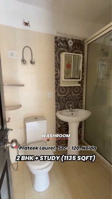 Living Room in 2 BHK Apartment at Prateek Laurel, Sector 120 – for Sale