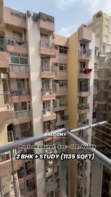 2 BHK Apartment – Exterior View View at Prateek Laurel, Sector 120 - for Sale