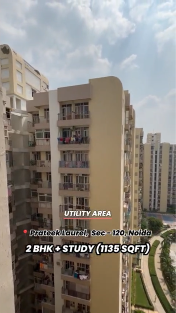2 BHK Apartment – Exterior View View at Prateek Laurel, Sector 120 - for Sale