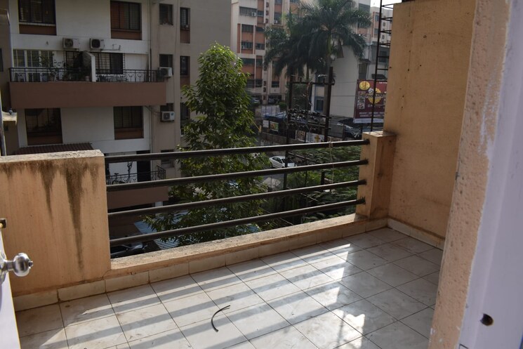 Balcony, prasad-apartment-dahanukar-colony 2 Bedroom 871 Sq.Ft. Apartment In Kothrud Pune 9623987