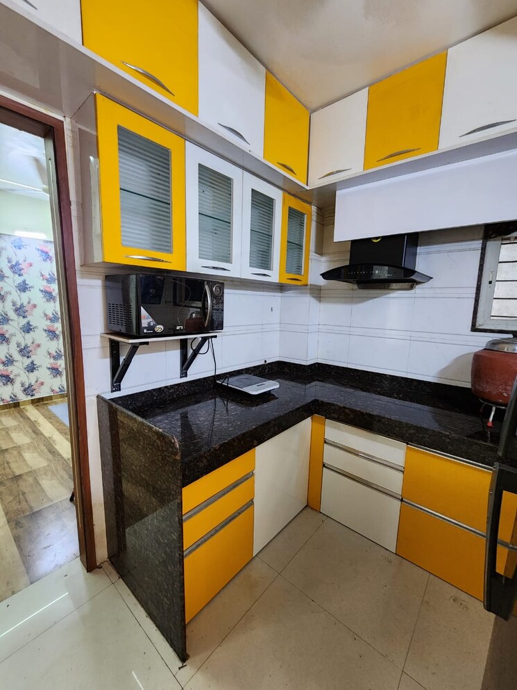 Kitchen, m-square-dreamland 2 Bedroom 799 Sq.Ft. Apartment In Kharadi Pune 9624010