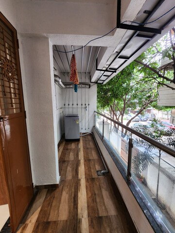 Balcony in 2 BHK Apartment at M Square Dreamland, Kharadi – for Rent