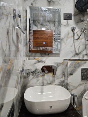 Bathroom in 2 BHK Builder Floor at RWA Apartments Sector 41, Sector 41 – for Rent