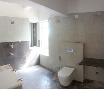 Bathroom in 3 BHK Apartment at Jains Aashraya, Bannerghatta – for Rent