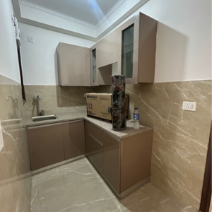 Kitchen in 2 BHK Builder Floor at Chattarpur – for Rent