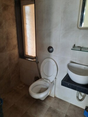 Bathroom in 2 BHK Apartment at Arihant Tower Vakola, Santacruz East – for Rent