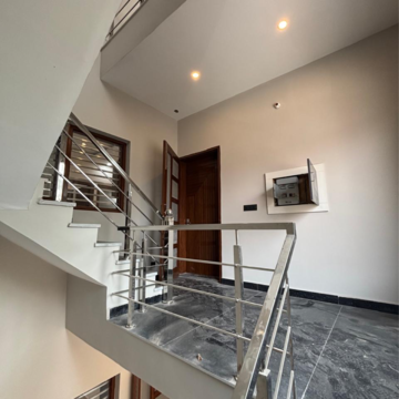 Staircase in 4 BHK Independent House at Patiala Road – for Sale