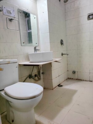 Bathroom in 2 BHK Apartment at Vasant Kunj – for Rent