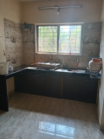 Kitchen in 2 BHK Apartment at Amrut Runwal Meadows, Kothrud – for Rent