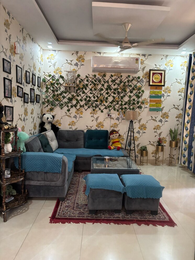 Living Room, shri-devaji-residency 3 Bedroom 1300 Sq.Ft. Apartment In Dhakoli Zirakpur 9624173