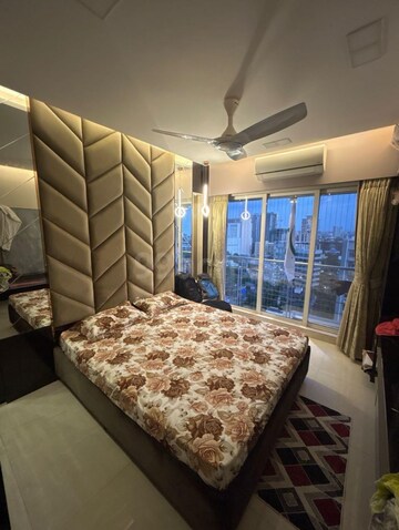 Bedroom in 3 BHK Apartment at Veena Crest, Andheri West – for Rent
