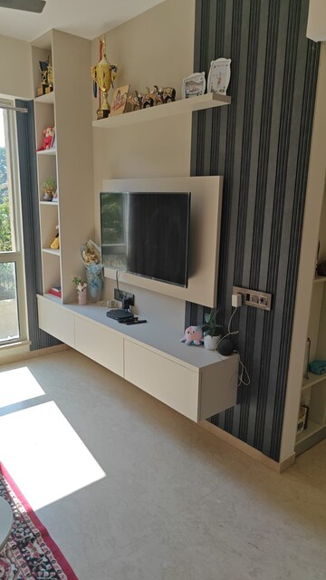 Balcony in 1 BHK Apartment at Hiranandani Zen Maple, Powai – for Rent