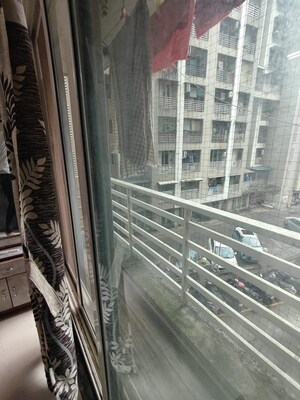 Balcony in 2 BHK Apartment at Raunak Unnathi Greens, Kasarvadavali – for Rent