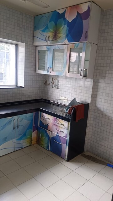 Kitchen in 3 BHK Apartment at Market Yard – for Rent