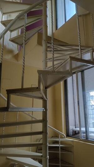 Stairs in 3 BHK Apartment at Market Yard – for Rent