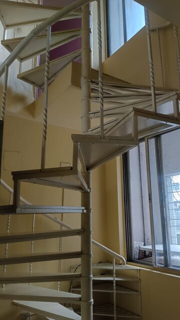 Stairs in 3 BHK Apartment at Market Yard – for Rent