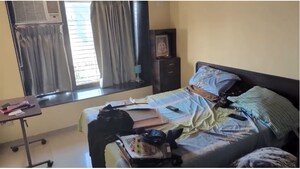 Living Room in 3 BHK Apartment at Luv Kush Tower, Chembur – for Rent